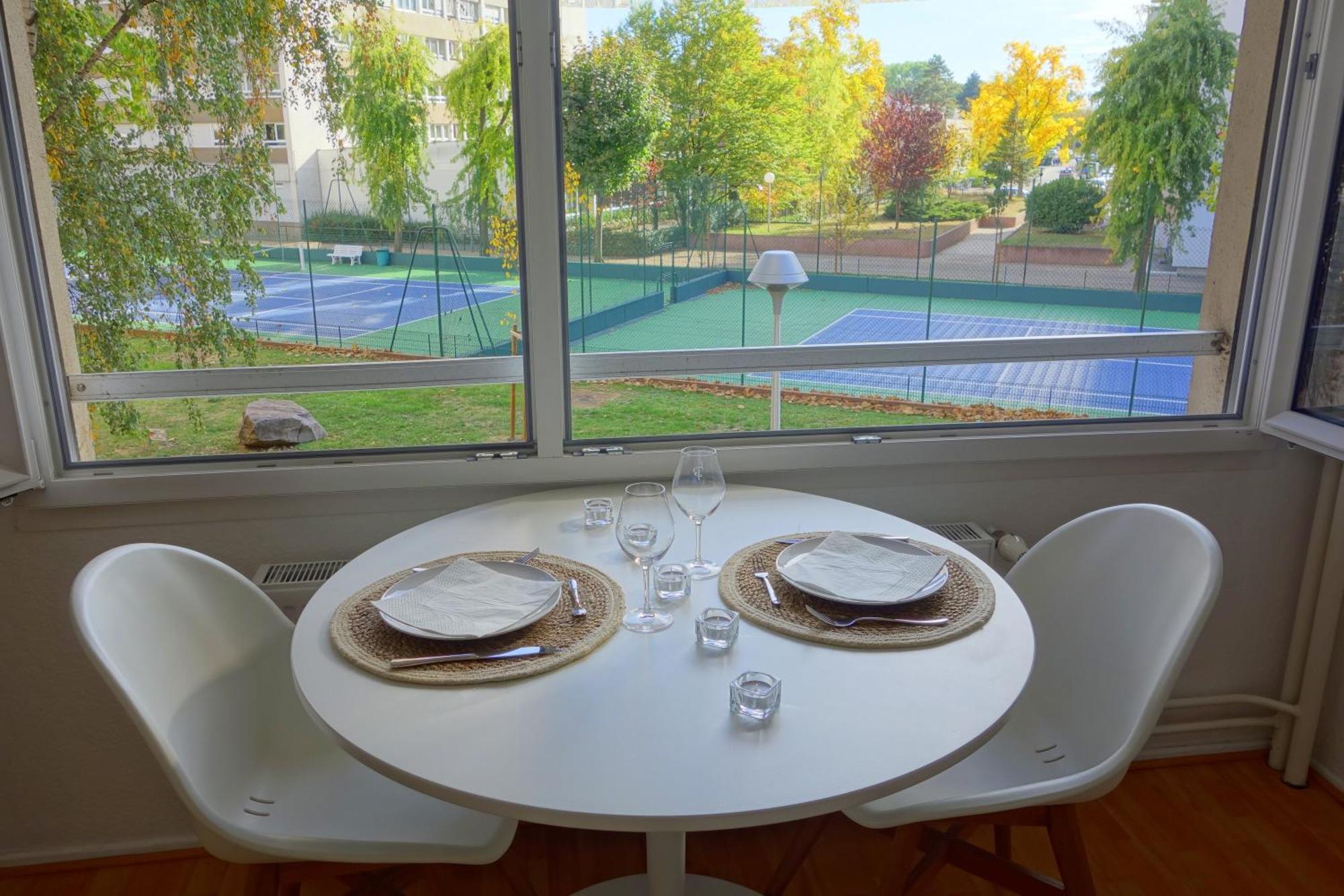 Arbres & Tennis Страсбург Екстер'єр фото